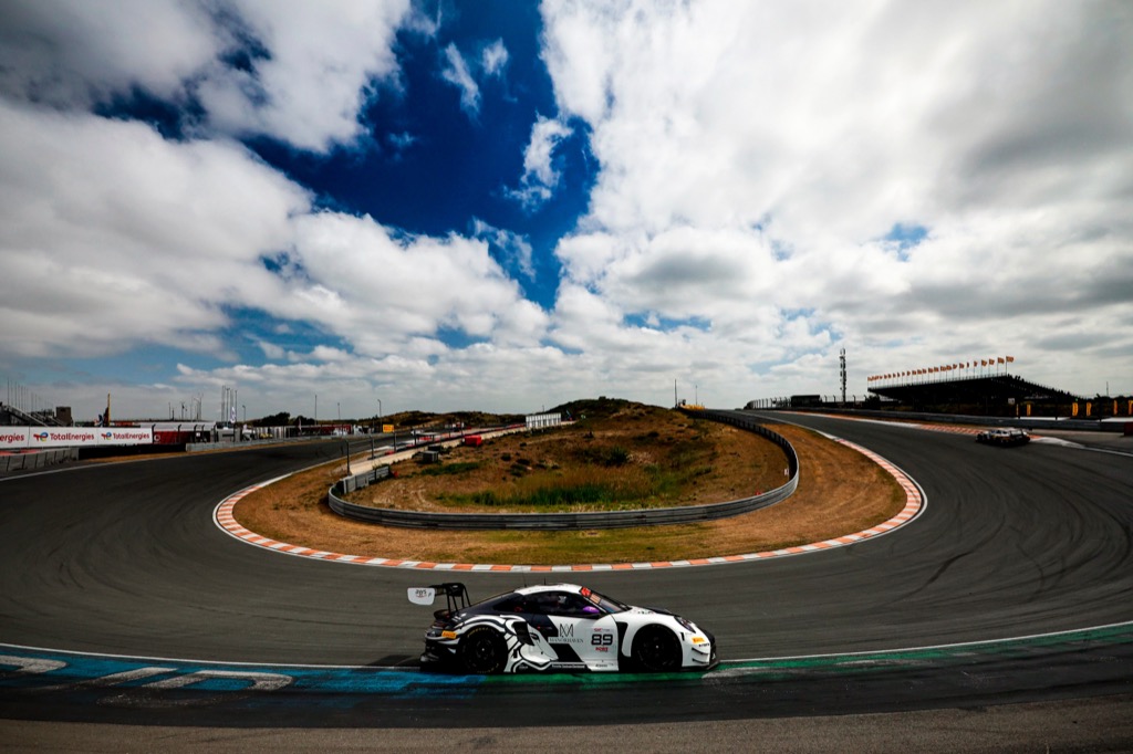 Bastian Buus på Zandvoort: Debut i GT World Challenge Sprint Cup.
(Foto: SRO Motorsports Group)